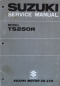 Preview: Suzuki Motorbike TS 250 R 1971 Service Manual (0298)
